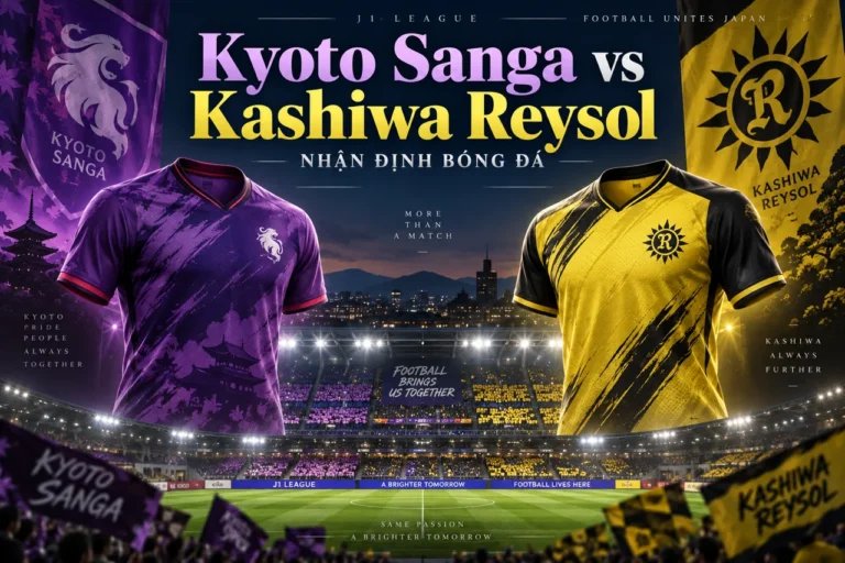 Ảnh minh họa trận đấu Kyoto Sanga vs Kashiwa Reysol, không phải ảnh chụp trận đấu.